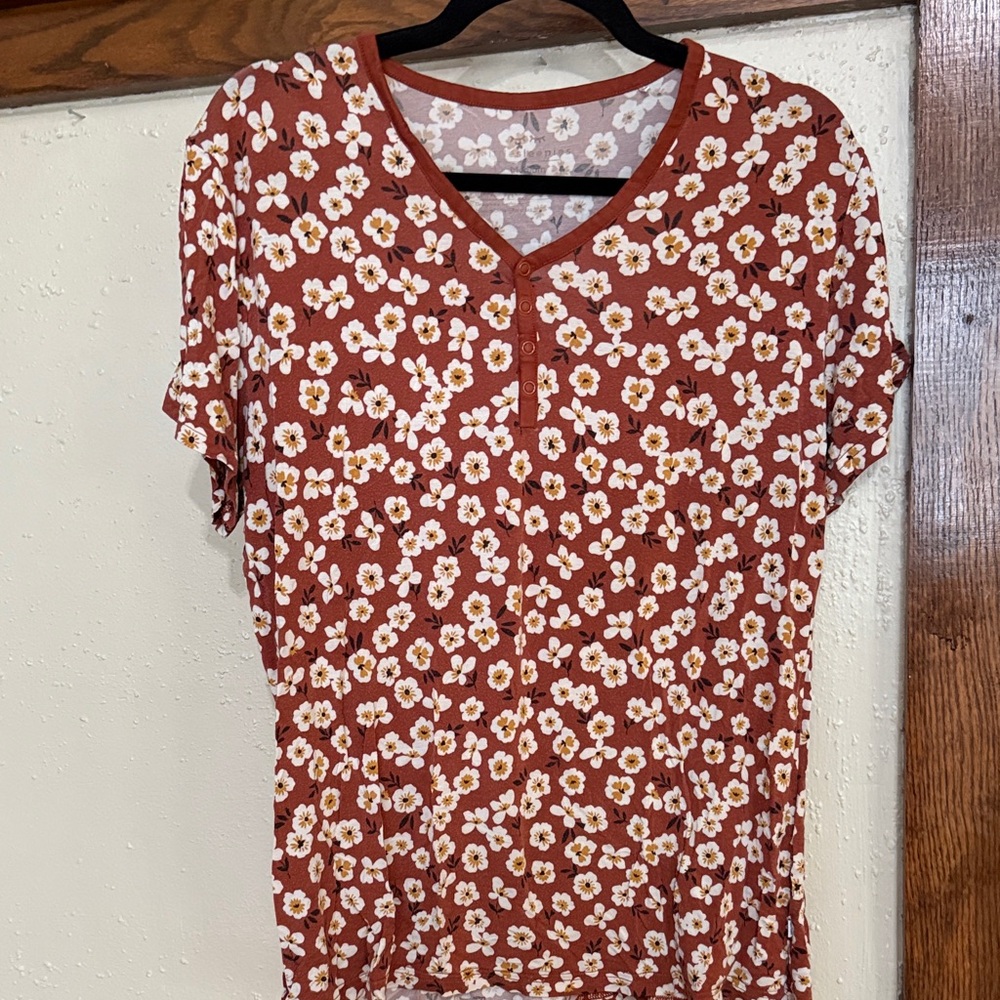 Little Sleepies Floral Short Sleeve